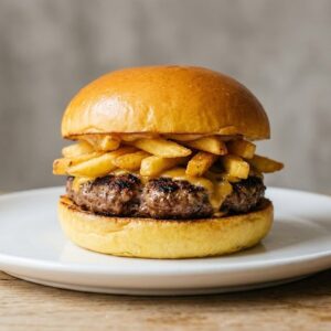 HAMBURGER E PATATINE